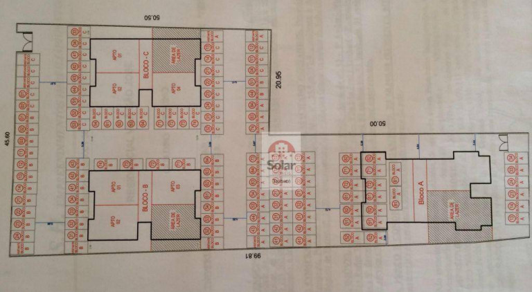 Imagem Apartamento com 3 Quartos à Venda, 64 m² em Vila São José - Taubaté