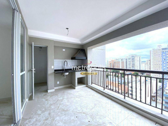Apartamento com 3 Quartos à Venda ou Locação, 117 m² em Osvaldo Cruz - São Caetano Do Sul
