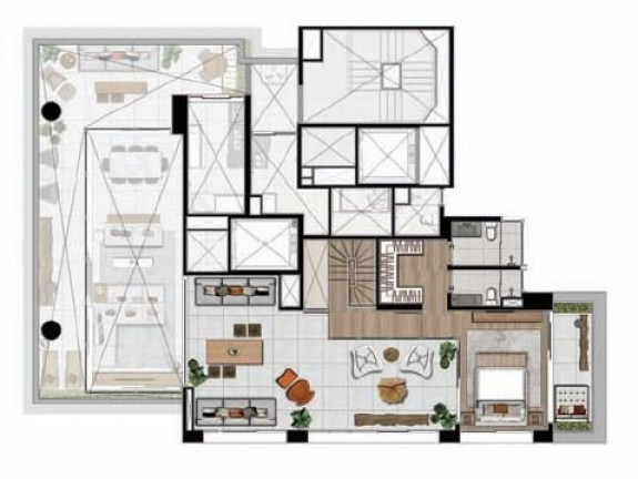 Imagem Cobertura com 3 Quartos à Venda, 465 m² em Itaim Bibi - São Paulo