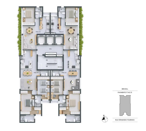 Imagem Apartamento com 1 Quarto à Venda, 100 m² Imagem Apartamento com 1 Quarto à Venda, 100 m²