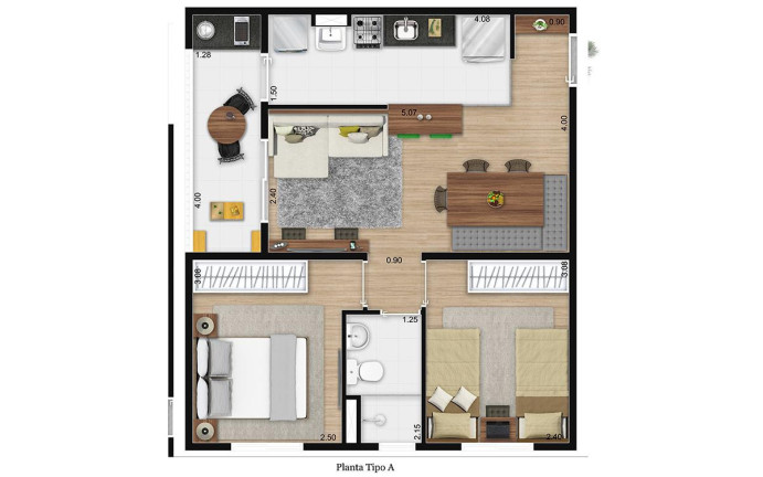 Imagem Apartamento com 2 Quartos à Venda, 45 m² em Oasis Itu - Itu Imagem Apartamento com 2 Quartos à Venda, 45 m² em Oasis Itu - Itu