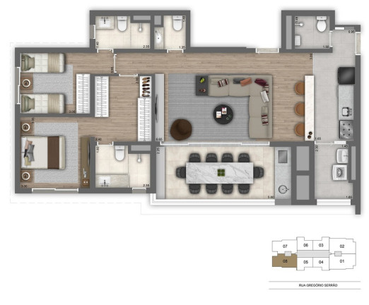 Imagem Apartamento com 3 Quartos à Venda, 131 m² em Vila Mariana - São Paulo Imagem Apartamento com 3 Quartos à Venda, 131 m² em Vila Mariana - São Paulo