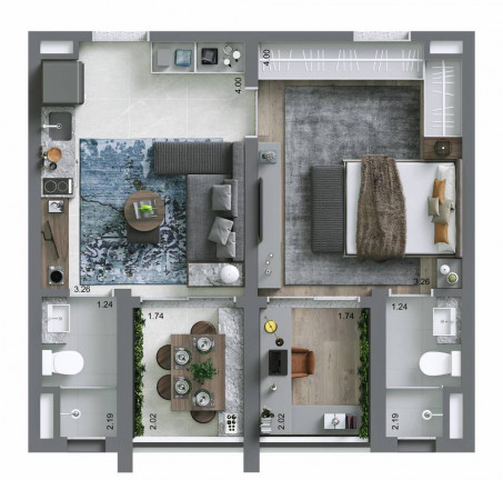 Imagem Studio com 1 Quarto à Venda, 22 m² em Chácara Klabin - São Paulo Imagem Studio com 1 Quarto à Venda, 22 m² em Chácara Klabin - São Paulo