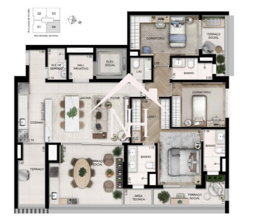 Imagem Apartamento com 3 Quartos à Venda, 140 m² em Vila Mariana - São Paulo Imagem Apartamento com 3 Quartos à Venda, 140 m² em Vila Mariana - São Paulo