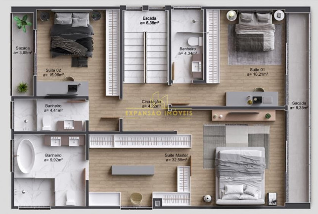 Imagem Casa com 3 Quartos à Venda, 420 m² em Pedra Branca - Palhoça