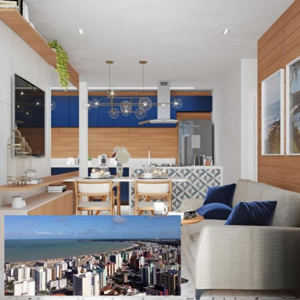 Apartamento com 2 Quartos à Venda, 5.820 m² em Intermares - Cabedelo