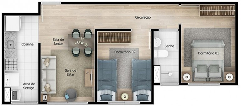 Imagem Apartamento com 2 Quartos à Venda, 42 m² em Bonsucesso - Guarulhos Imagem Apartamento com 2 Quartos à Venda, 42 m² em Bonsucesso - Guarulhos
