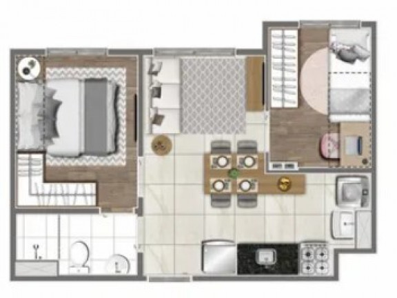 Imagem Imóvel com 2 Quartos à Venda, 34 m² em Pirituba - São Paulo