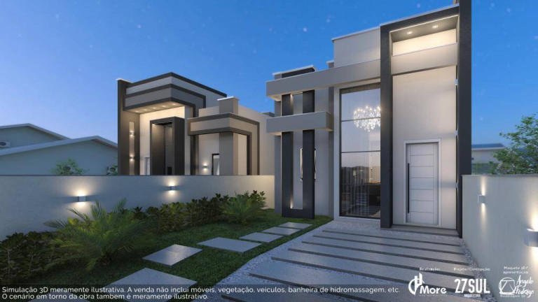 Imagem Casa com 3 Quartos à Venda, 91 m² em Residencial Bosque Da Mata - Tijucas