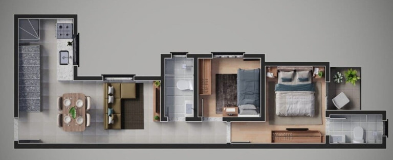 Imagem Imóvel com 2 Quartos à Venda, 95 m² em Campestre - Santo André Imagem Imóvel com 2 Quartos à Venda, 95 m² em Campestre - Santo André