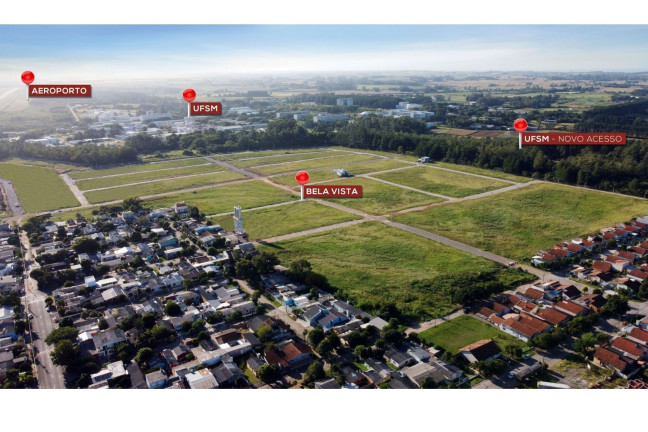 Terreno à Venda, 559 m² em Camobi - Santa Maria