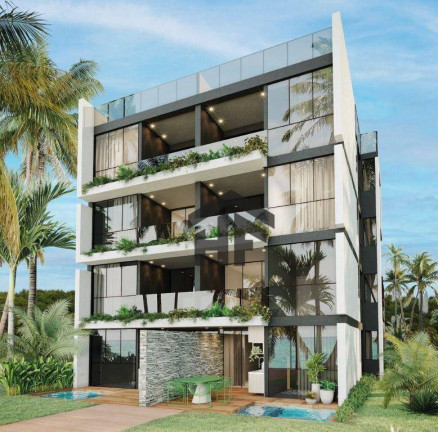 Foto do imóvel Flat com 1 Quarto à Venda, 30 m² em Praia Muro Alto - Ipojuca
