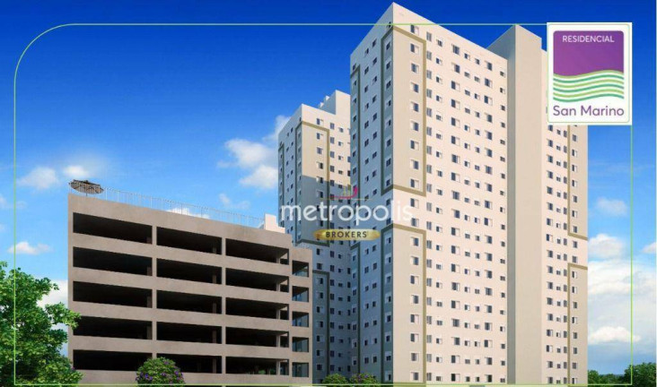 Imagem Apartamento com 2 Quartos à Venda, 34 m² em Vila Palmares - Santo André Imagem Apartamento com 2 Quartos à Venda, 34 m² em Vila Palmares - Santo André