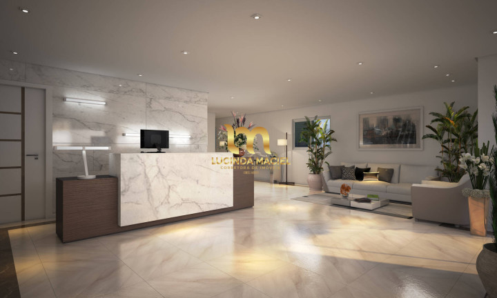 Imagem Apartamento com 1 Quarto à Venda, 38 m² em Guilhermina - Praia Grande