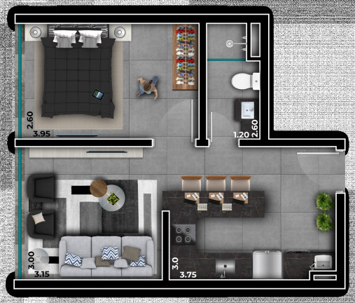 Imagem Apartamento com 1 Quarto à Venda, 49 m² em Atlântida - Xangri-lá Imagem Apartamento com 1 Quarto à Venda, 49 m² em Atlântida - Xangri-lá