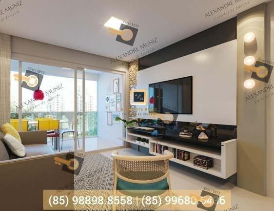 Imagem Apartamento com 4 Quartos à Venda, 113 m² em Parquelândia - Fortaleza Imagem Apartamento com 4 Quartos à Venda, 113 m² em Parquelândia - Fortaleza