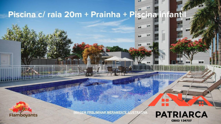 Imagem Apartamento com 2 Quartos à Venda, 46 m² em Jardim Shangai - Campinas