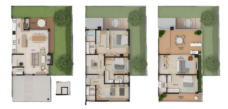 Imagem Casa de Condomínio com 3 Quartos à Venda, 365 m² em Tristeza - Porto Alegre