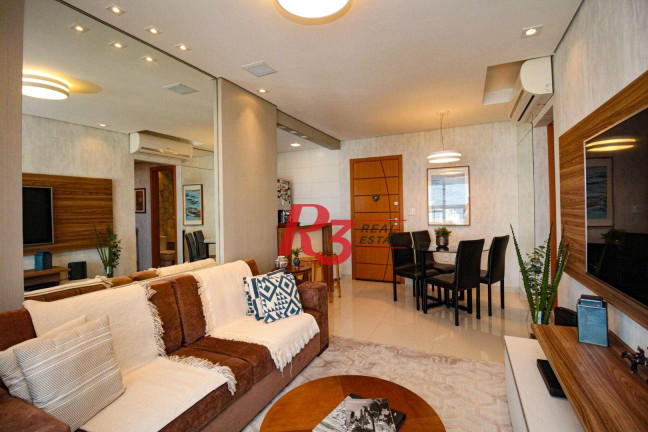 Imagem Apartamento com 1 Quarto à Venda, 52 m² em Embaré - Santos