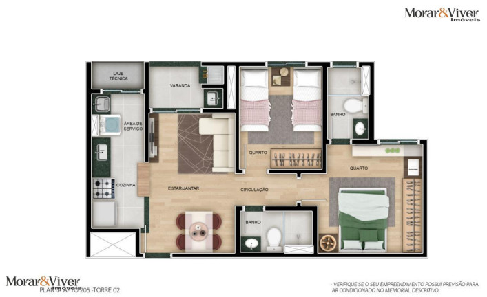 Imagem Apartamento com 2 Quartos à Venda, 48 m² em Seminário - Curitiba