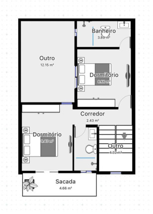 Imagem Casa com 2 Quartos à Venda, 95 m² em Santa Paula 1 - Vila Velha