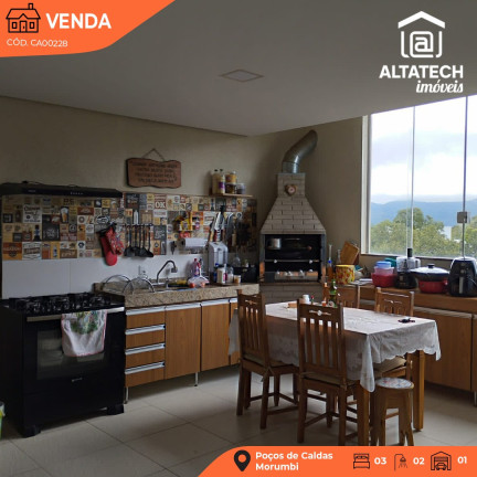 Imagem Casa com 3 Quartos à Venda, 200 m² em Residencial Morumbí - Poços De Caldas Imagem Casa com 3 Quartos à Venda, 200 m² em Residencial Morumbí - Poços De Caldas