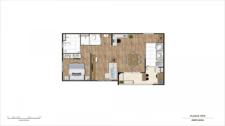 Imagem Apartamento com 2 Quartos à Venda, 47 m² em Vila São João - Guarulhos