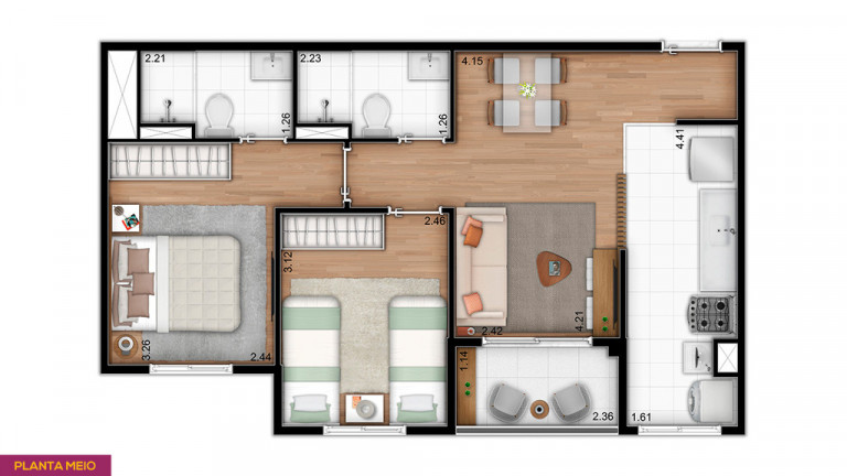 Imagem Apartamento com 1 Quarto à Venda, 35 m² em Cambuci - São Paulo
