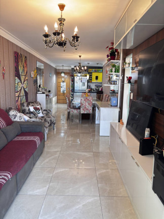 Apartamento com 3 Quartos à Venda, 119 m² em Canto Do Forte - Praia Grande