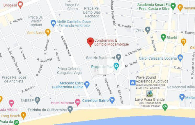 Imagem Apartamento com 1 Quarto à Venda, 47 m² em Vila Guilhermina - Praia Grande