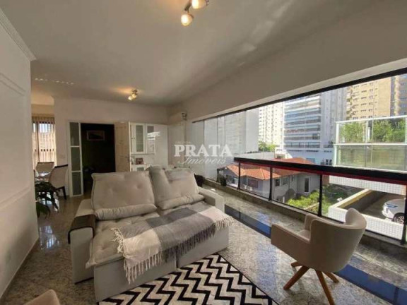 Imagem Apartamento com 3 Quartos à Venda, 140 m² em Embaré - Santos