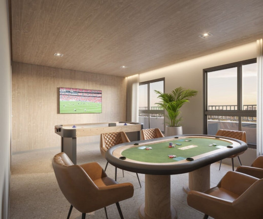 Imagem Apartamento com 2 Quartos à Venda, 39 m² em Campo Belo - São Paulo