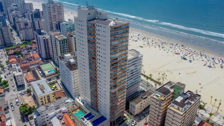 Apartamento com 4 Quartos à Venda, 153 m² em Aviação - Praia Grande