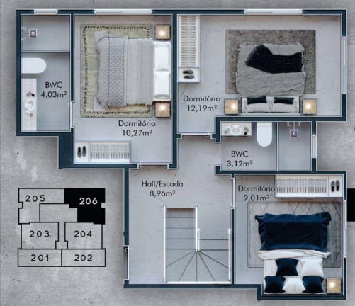 Imagem Apartamento com 2 Quartos à Venda, 98 m² em Canto Grande - Bombinhas Imagem Apartamento com 2 Quartos à Venda, 98 m² em Canto Grande - Bombinhas