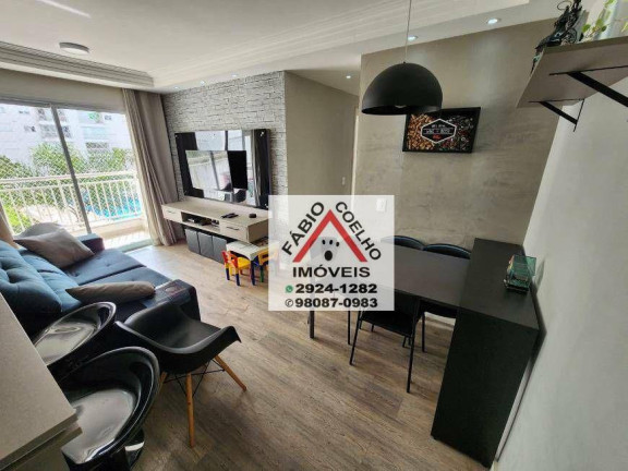 Imagem Apartamento com 2 Quartos à Venda, 61 m² em Campo Grande - São Paulo