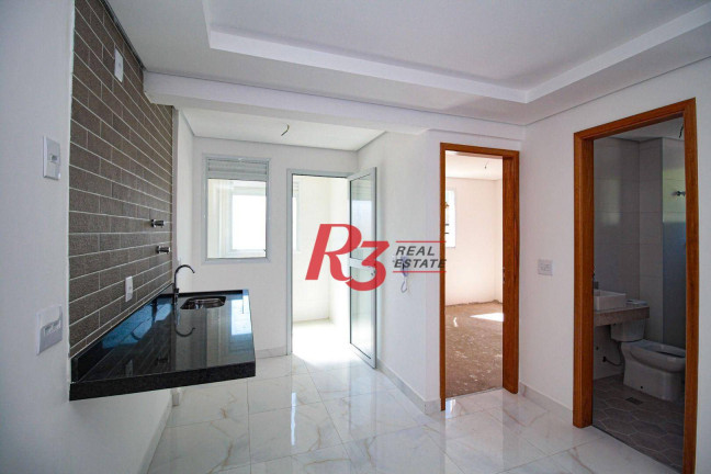Imagem Apartamento com 1 Quarto à Venda, 46 m² em Aparecida - Santos