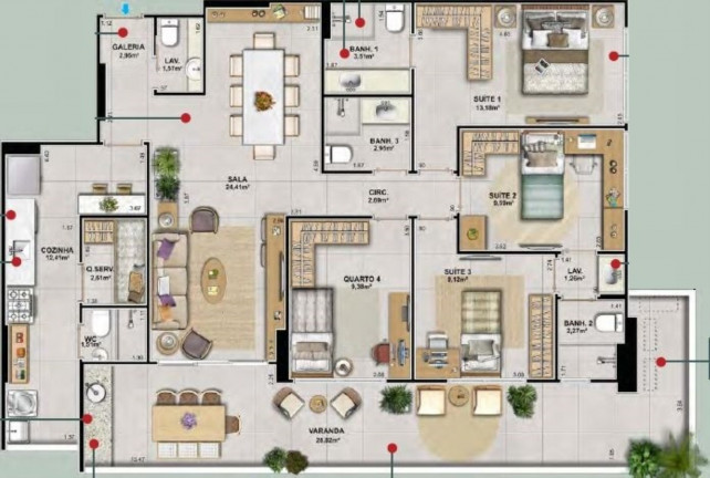 Imagem Imóvel com 4 Quartos à Venda, 136 m² em Icaraí - Niterói