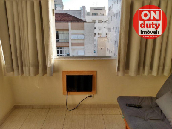 Imagem Apartamento com 1 Quarto à Venda, 42 m² em Gonzaga - Santos