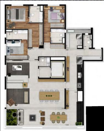 Apartamento com 3 Quartos à Venda, 270 m² em Jardim Vila Mariana - São Paulo