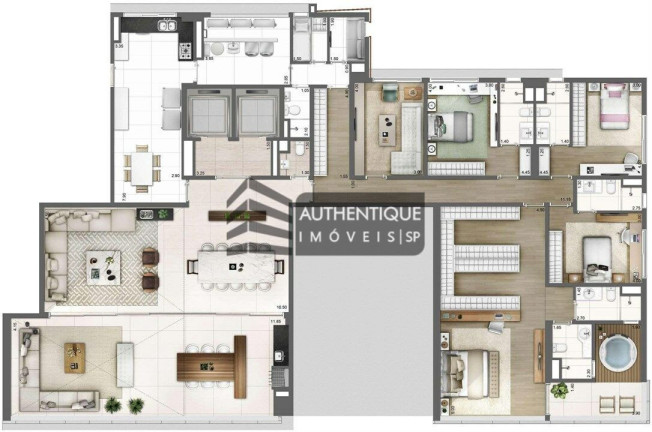 Imagem Apartamento com 4 Quartos à Venda, 275 m² em Vila Olímpia - São Paulo Imagem Apartamento com 4 Quartos à Venda, 275 m² em Vila Olímpia - São Paulo