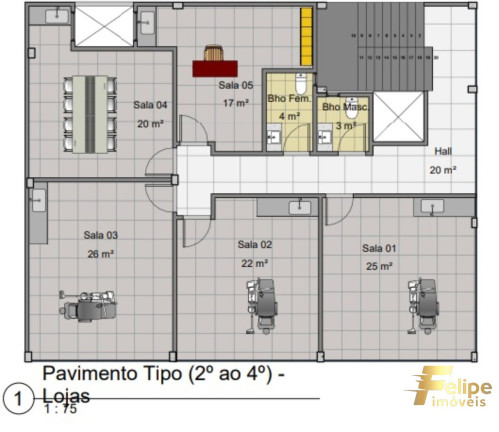 Imagem Sala Comercial à Venda, 300 m² em Muquiçaba - Guarapari Imagem Sala Comercial à Venda, 300 m² em Muquiçaba - Guarapari