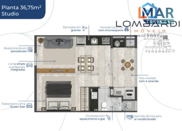 Imagem Loft com 1 Quarto à Venda, 35 m² em Praia Das Toninhas - Ubatuba Imagem Loft com 1 Quarto à Venda, 35 m² em Praia Das Toninhas - Ubatuba