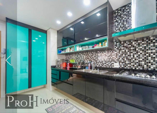 Imagem Apartamento com 3 Quartos à Venda, 126 m² em Vila Scarpelli - Santo André