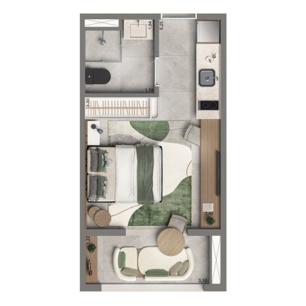 Imagem Apartamento com 2 Quartos à Venda, 37 m² em Vila Clementino - São Paulo Imagem Apartamento com 2 Quartos à Venda, 37 m² em Vila Clementino - São Paulo