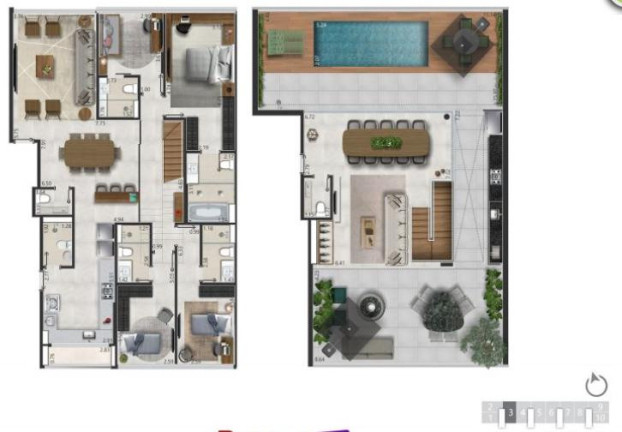 Imagem Apartamento com 3 Quartos à Venda, 200 m² em Sudoeste - Brasilia
