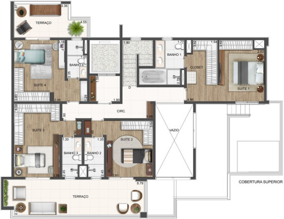Imagem Apartamento com 4 Quartos à Venda, 183 m² em Santana - São Paulo