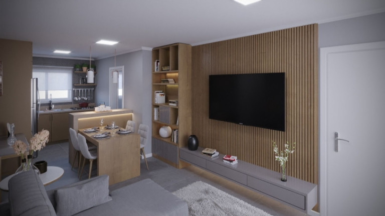 Imagem Apartamento com 2 Quartos à Venda, 54 m² em Piratini - Gramado