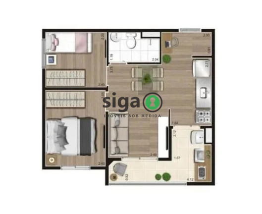Imagem Apartamento com 2 Quartos à Venda, 42 m² em Vila Pirituba - São Paulo Imagem Apartamento com 2 Quartos à Venda, 42 m² em Vila Pirituba - São Paulo