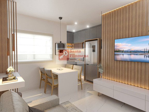 Cobertura com 2 Quartos à Venda, 104 m² em Santa Maria - Santo André