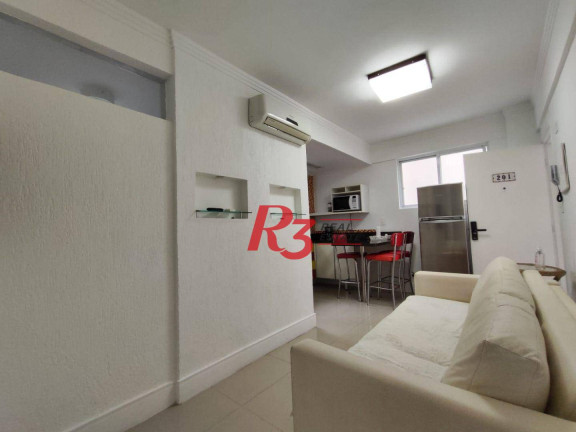 Imagem Apartamento com 1 Quarto à Venda, 47 m² em Gonzaga - Santos